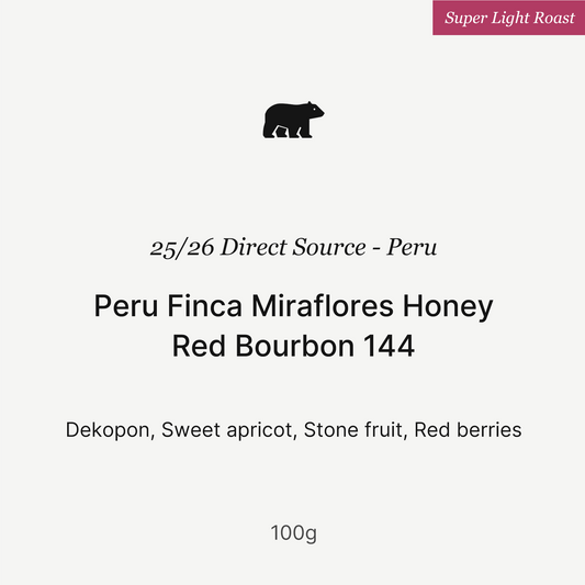 Big Sur - Finca Miraflores Lot 144 (Peru) - Red Bourbon | 50g