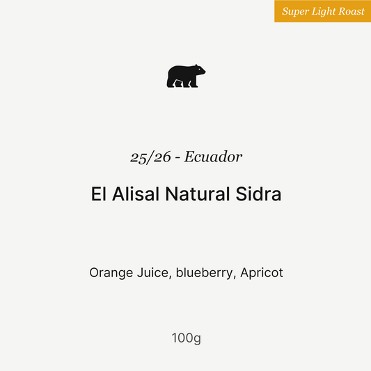 Big Sur - El Alisal (Ecuador) - Sidra | 50g