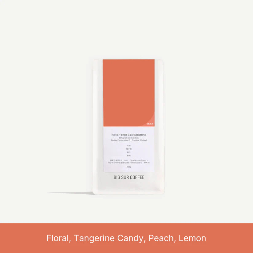 Big Sur - Faysel Abdosh Double Fermentation (Ethiopia) - Washed Eth Heirloom | 50g