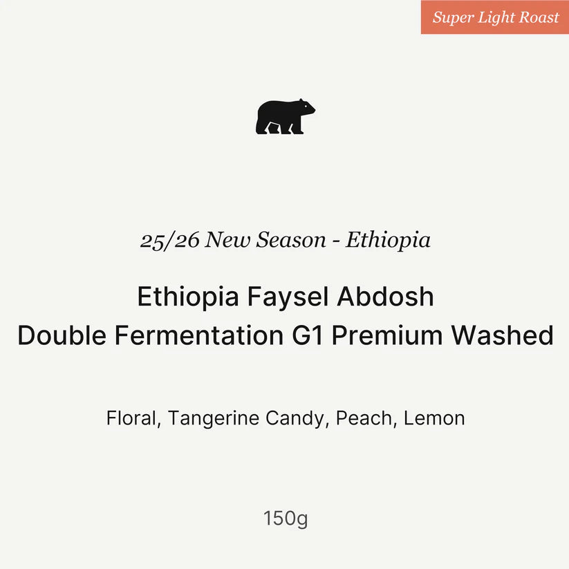Big Sur - Faysel Abdosh Double Fermentation (Ethiopia) - Washed Eth Heirloom | 50g