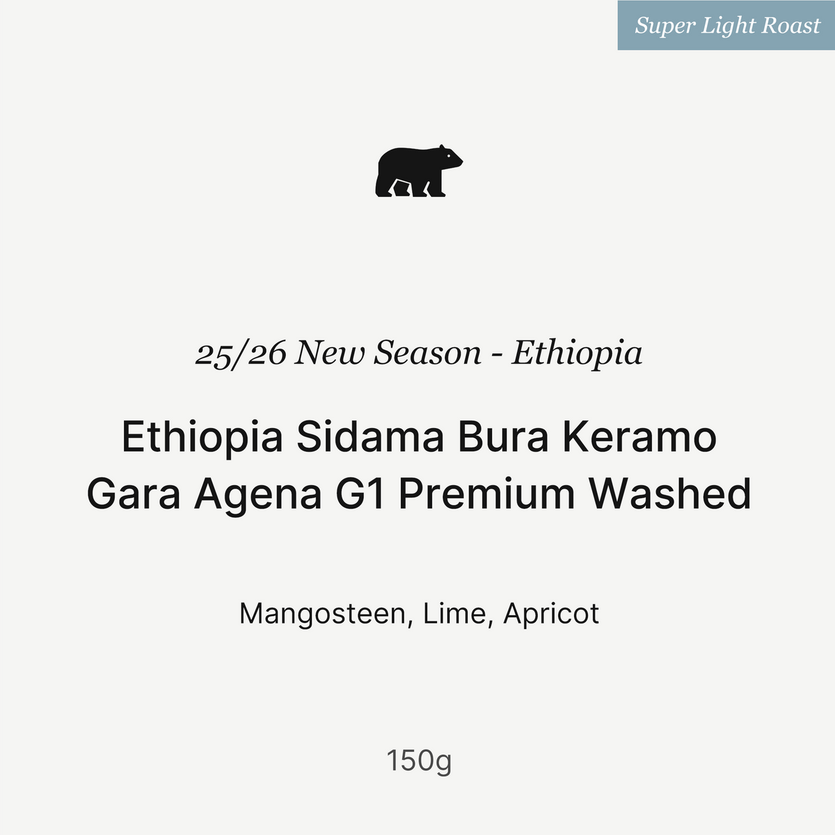 Big Sur - Bura Keramo (Ethiopia) - 74158 | 150g