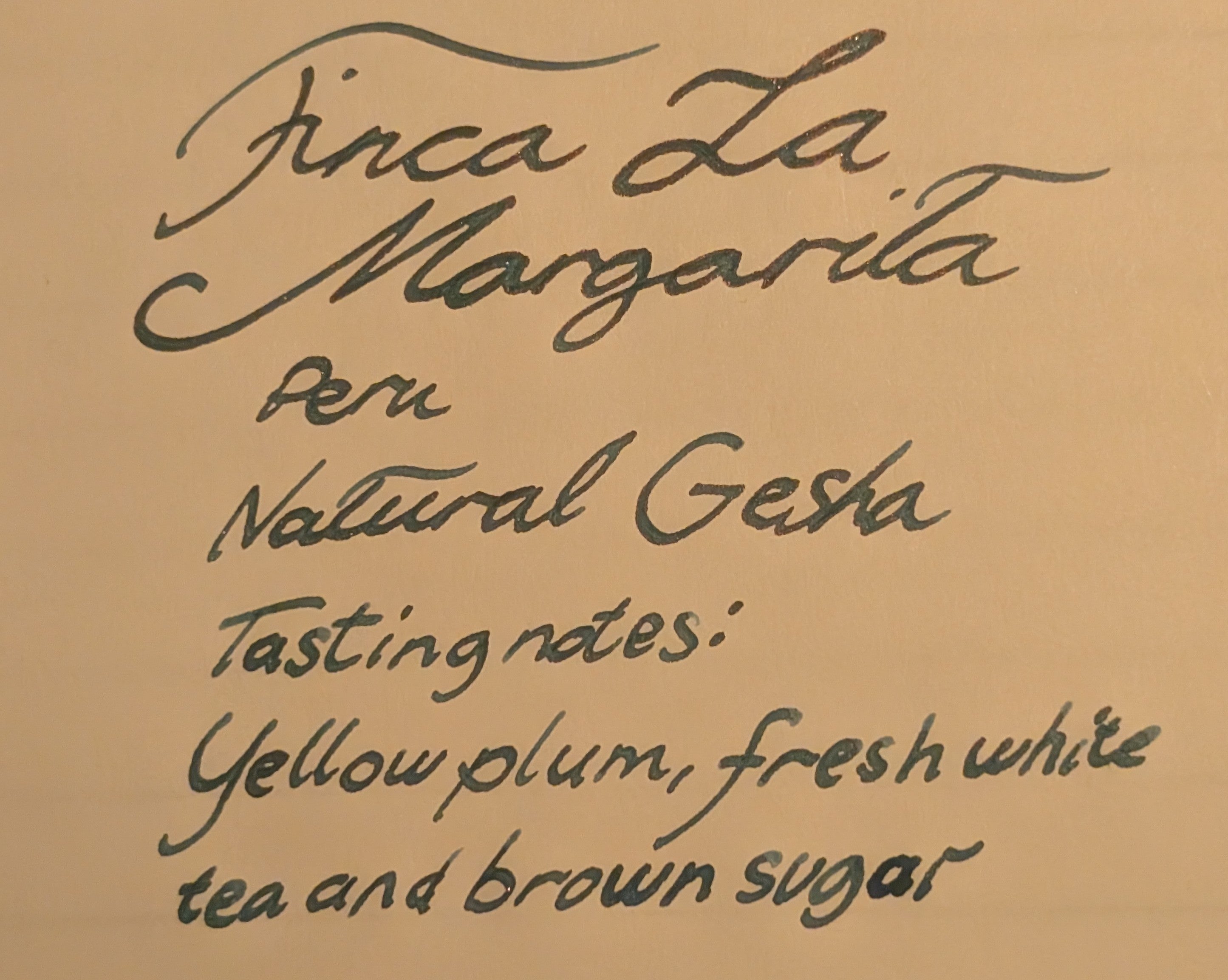 Finca La Margarita (Peru) - Gesha | 3x50g