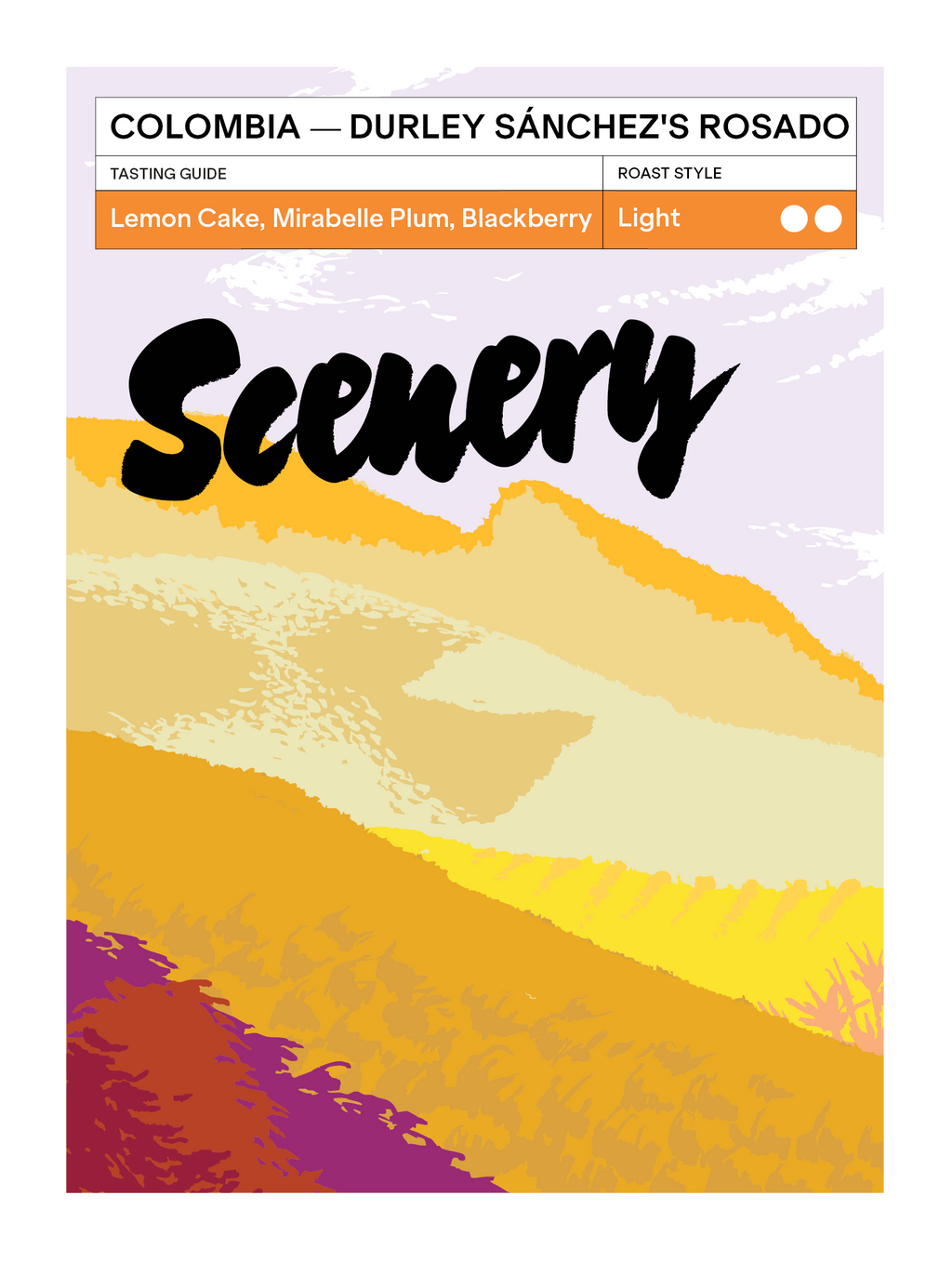 Scenery - Durley Sanchez (Colombia) - Rosado | 50g
