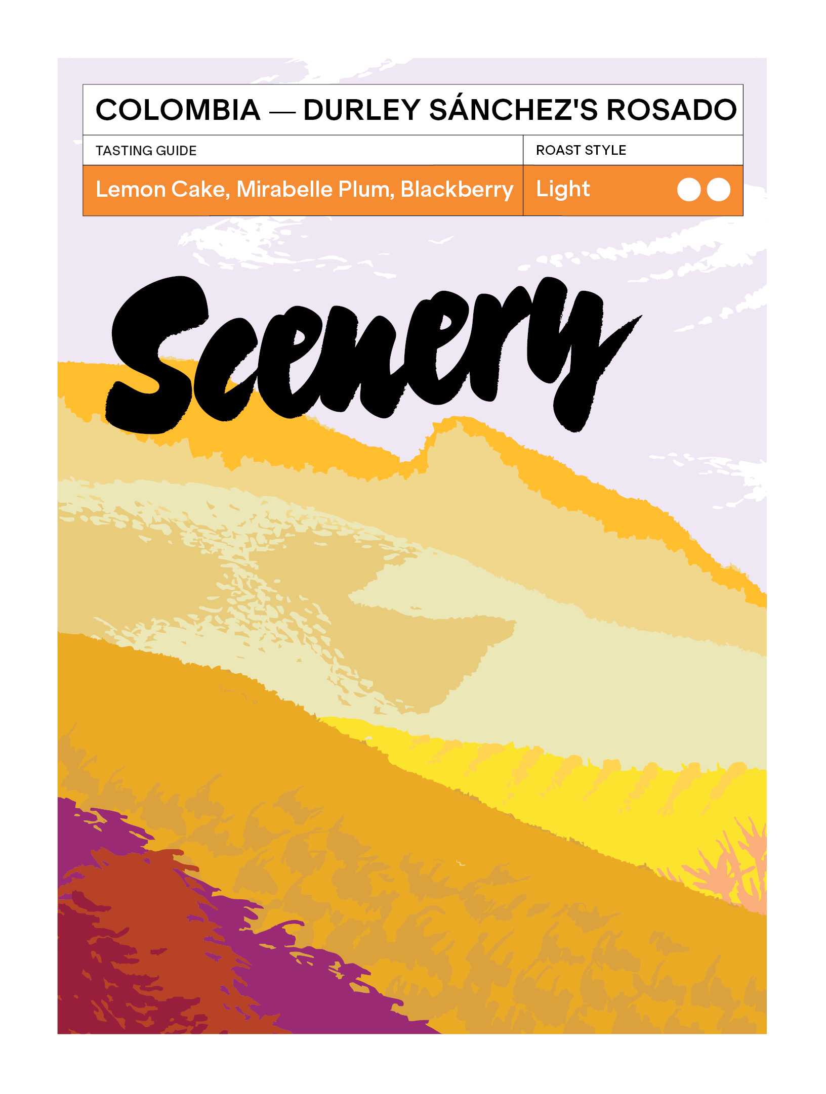 Scenery - Durley Sanchez (Colombia) - Rosado | 50g